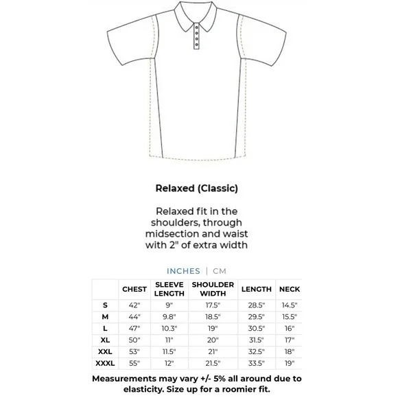 Collars and Co Collar Polo Shirt Men's Size 2XL Relaxed Stretch Navy Blue NWT - Picture 6 of 6